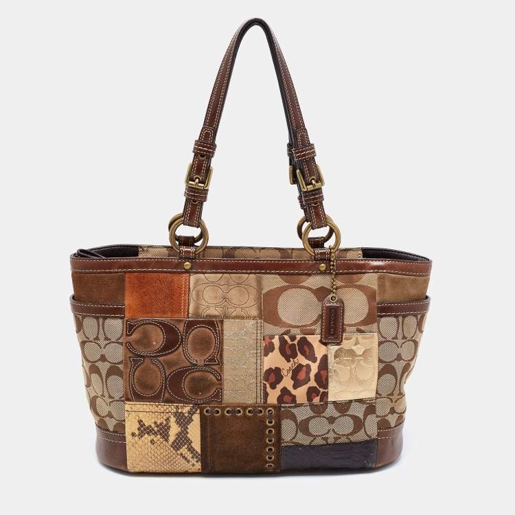 Leather Patchwork Bag