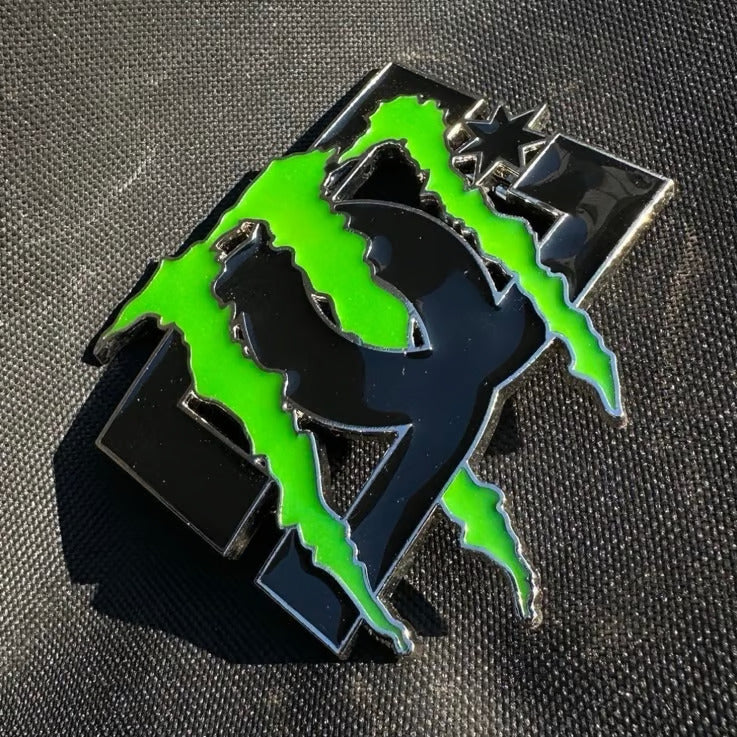 Monster x DC Belt Buckle